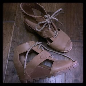 Sorel Joanie Lace Wedge Sandal